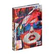 3371010525324-EUROTEXTAGENDA ML Graffiti - Visage - 12x17 cm - Journalier - 12 mois de août à juillet -P_405228158_1-0