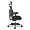 4710483778070-Fauteuil gamer Speeder - accoudoirs réglables - appui-tête intégré - noir-P_405239834_4-3