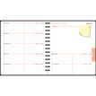 3660942088404-Agenda de bureau Sophie Adde Lady 18S spiralé - 1 semaine sur 2 pages - 15 x 17 cm - Fleurs - Exacompt--7
