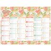 3664447194073-Calendrier Motifs - 6 mois par face - 320 x 420 mm - Oberthur--0