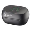 0197497053852-Poly Voyager Free 60+ - Écouteurs sans fil avec micro - intra-auriculaire - Bluetooth - Suppresseur de bruit actif - USB-A via adaptateur Bluetooth, jack 3,5mm - noir de char-P_405246691_12-2
