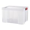 Sundis - Boite de rangement  Clip and Store - 45L - transparent