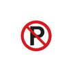 8711234128263-Pickup - Panneau interdiction de stationnement - P - 180 mm (diamètre)-P_405253678_1-0