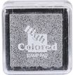 Graine Creative - Mini tampon encreur - 30 x 30 mm - argent
