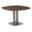 3483600395993-Table 4 côtés courbes VERMONT - L115 x H75 x P115 - Noyer fumé-Angle gauche-0