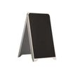 0400793542181-Promocome - Chevalet de sol Clipframe ardoise - 50 x 88 cm - double face-Avant-0