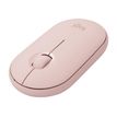 5099206085664-Logitech Pebble M350 - souris sans fil silencieuse - rose-Angle droit-1