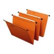 4002030021631-Fast Standard - 25 Dossiers suspendus pour tiroirs - orange - fond 30 mm-Angle droit-0