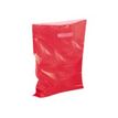 Carton Service - 100 Sacs plastique PDR - 37 x 45 cm - rouge