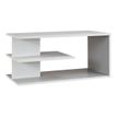 3483600215659-Top surmeuble bicolore SUNDAY pour rangement 80 cm - Blanc/gris-Angle gauche-0