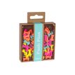 0000005763900-Apli Fluor Collection - 50 Punaises - couleurs assorties-Angle gauche-0