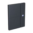 3147280191008-Agenda à élastique Office - 1 semaine sur 2 pages - 15 x 21 cm - gris/noir - Oxford--0