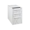 Caisson bout de bureau Sunday - L42XH71xP60 cm - blanc graphic