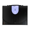 Exacompta Exacase - Classeur ménager (valisette trieur) 13 onglets - noir