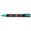 4902778113578-Posca - Marqueur peinture pointe moyenne - vert métallique--0