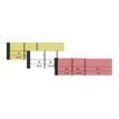 3416790213105-ELVE - 10 Blocs passe-partout 3 volets - 50 x 150 mm - numéroté - jaune-P_79362491_1-0