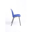 3701338800016-Chaise CHARLOTTE - pieds noirs sans accroche - bleu-P_79365963_3-2