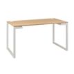 3483600215789-Table d'appoint SUNDAY - L 120 cm - Pieds cadre - Chêne-P_79375140_1-0