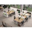 3483600215789-Table d'appoint SUNDAY - L 120 cm - Pieds cadre - Chêne-P_79375140_2-1