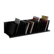 Trieur organiseur de bureau - 15 cases inclinées - noir