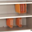 2012348123288-Armoire mi-haute IDRA/DUAL -  L80 x H102 x P47 - 2 portes - 2 tablettes métal DS - Corps bl-P_79377050_6-5