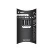 Pilot Hi-Tecpoint V5/V7 - 3 Cartouches recharges pour roller - noir