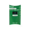 Pilot Hi-Tecpoint V5/V7 - 3 Cartouches recharges pour roller - vert