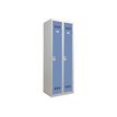 3219093104718-Vestiaire Industrie Propre - 2 portes - 180 x 60 x 50 cm - gris/beu-P_79401173_1-0