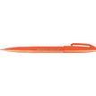 4902506287106-Pentel - feutre pinceau à pointe souple - orange--0