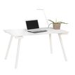 3483600495723-Bureau SUNDAY - 140 cm - Pieds trapèze - Blanc-P_79408149_1-0