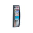 3660141133271-Présentoir mural Quick Fit pour documents A5 - 5 compartiments - anthracite/transparent-P_79409425_1-0