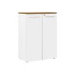 2012349338148-Rangement mi-hauteur YES ! - L80 x H109 x P42 - 2 portes - Façade blanche - Dessus Merisie-P_79409779_1-0