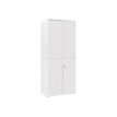 3483600706539-Armoire hautes YES ! - L80 x H187 x P42 - 2 portes - Façade et dessus blanc-P_79409806_1-0