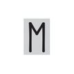 8711234002945-Pickup Déco Mila - Étiquette autocollante 60 mm - Lettre M - noir-P_79413311_1-0