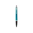 Parker Urban - Stylo à bille - encre bleue - moyen - rétractable- corps bleu vibrant/argent
