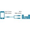 3700224735012-MCL Samar - adaptateur audio/stéréo 2 prises RCA (M) vers JACK 3.5 (M) - 2,5 m-P_79414851_2-1