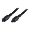 MCL Samar - câble audio optique Toslink HQ tressé (M)/(M) + adaptateur - 3 m