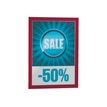 4005546405674-Durable Duraframe Magnetic - 5 Cadres d'affichage magnétiques - A4 - rouge - pour surfaces-P_79415376_1-0