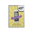 4005546507828-Durable Duraframe Poster Sun - Cadre d'affichage vitrostatique - 50 x 70 cm - argent-P_79415401_3-2