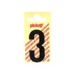 2012349361924-Pickup - Étiquette autocollante - 90 mm - Chiffre 3 - noir mat-P_79417995_1-0