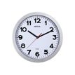 MaulStep - Horloge - mécanisme quartz - 30 cm - argent