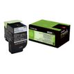 Lexmark 802S - noir - cartouche laser d'origine