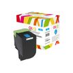 Cartouche laser compatible Lexmark 802S - cyan - Owa