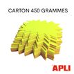 3270241004021-Apli Agipa - 25 éclatés fluo - jaune/orange - 24 x 32 cm--3