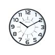 Unilux - Horloge Pop - mécanisme quartz - 28 cm - noir