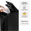 0043859730490-Fellowes AutoMax 350C - destructeur de documents coupe croisée - 350 feuilles - Corbeille 68 litres - anti-bourr-P_79428908_8-3