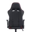 3760185028813-Fauteuil gamer SPORTING - accoudoirs réglables - noir et rouge-P_79429677_4-3