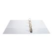 Exacompta Kreacover - Classeur à anneaux personnalisable - Dos 50 mm - A4 Maxi - blanc - 2 pochettes extérieures