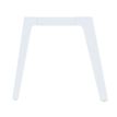 3253310160897-Bureau simple STEELY - L180 cm - Pieds blanc - plateau imitation Hêtre-P_79432467_2-1