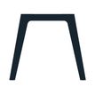 3253310162167-Bureau simple STEELY - L180 cm - Pieds carbone - plateau Blanc perle-P_79432497_2-1